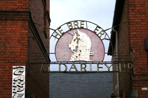 Old Darley Brewery sign